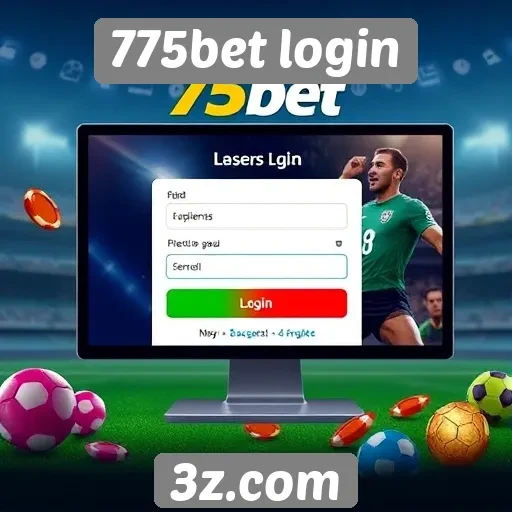 Experiência do usuário no 775bet login